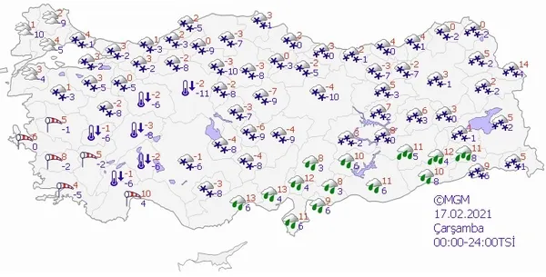 Meteoroloji'den İstanbul için flaş uyarı! İstanbul'a kar yağışı devam edecek mi? - 6