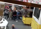 Otobüse yetişmek isteyen yaya dehşeti yaşadı!