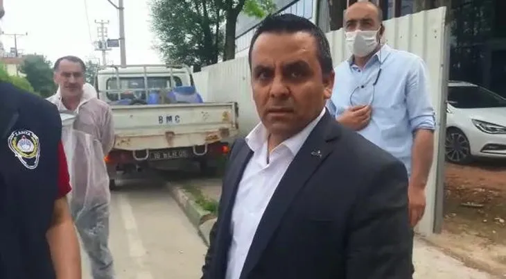 CHP’li meclis üyesi kaçak yapının yıkımını durdurmaya çalıştı, arkadaşı zabıtaya tokat attı
