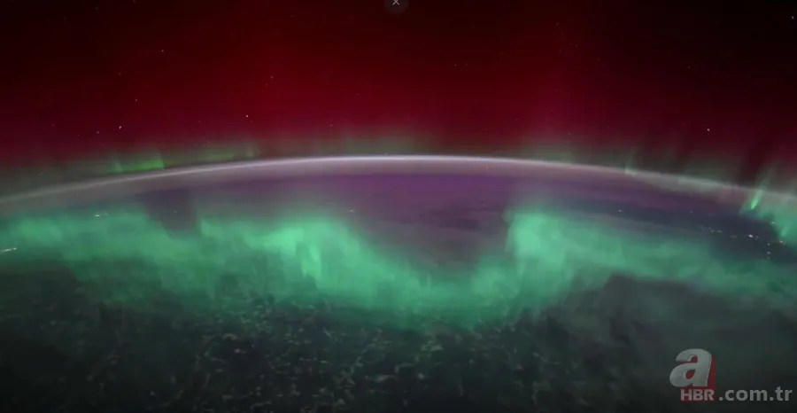 Kuzey ışıklarını hiç böyle görmediniz! NASA’dan büyüleyici uzay manzaraları 4