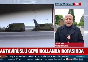 Hantavirüslü gemi Hollanda rotasında