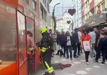 Bolu’da fritöz az kalsın kafeyi yakıyordu