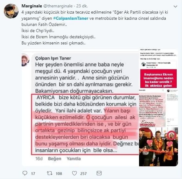 Çolpan Işın Taner CHP'li çıktı CHP yandaşı medya yine sessizliğe büründü - 1
