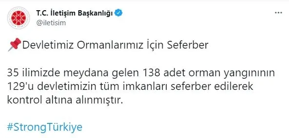 Devlet ormanlar için tüm imkanlarıyla seferber! Yangınlarla mücadele için kullanılan uçak, helikopter ve ekipman sayısı açıklandı
