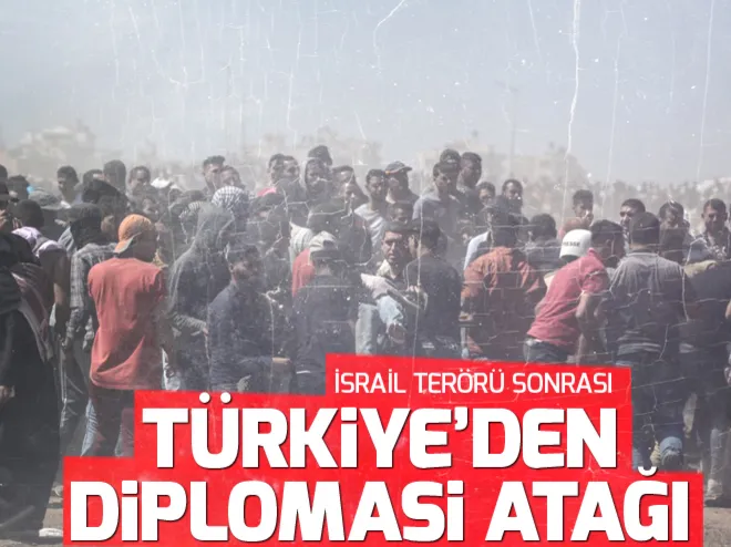 İsrail terörü sonrası Türkiyeden diploması atağı