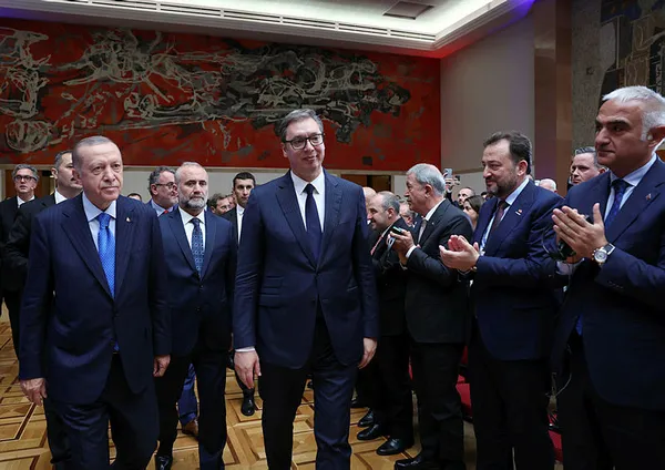 Son dakika: Başkan Erdoğan'dan Türkiye-Sırbistan İş Forumu’nda önemli açıklamalar - 3