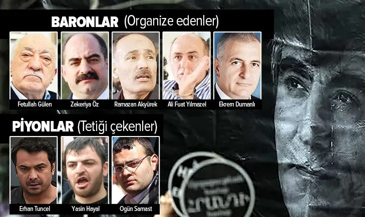 Hrant Dink suikastında cinayetin FETÖ’nün talimatlarıyla işlendiği ortaya çıktı!‘Baron’lara da ceza