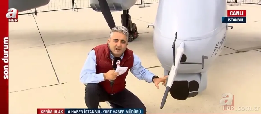 Aksungur SİHA A Haber'de! Aksungur SİHA'nın özellikleri neler? 19