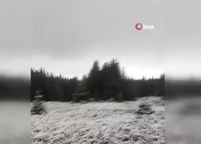 Uludağ’da kar yağışı etkisini sürdürüyor