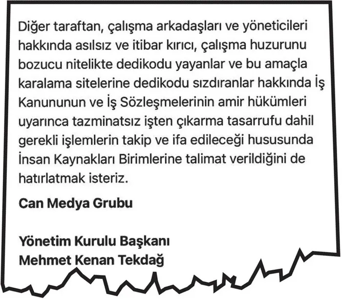 Habertürk’te taciz iddialarına ‘sus’ talimatı! Kenan Tekdağ’dan kurum içi tehdit