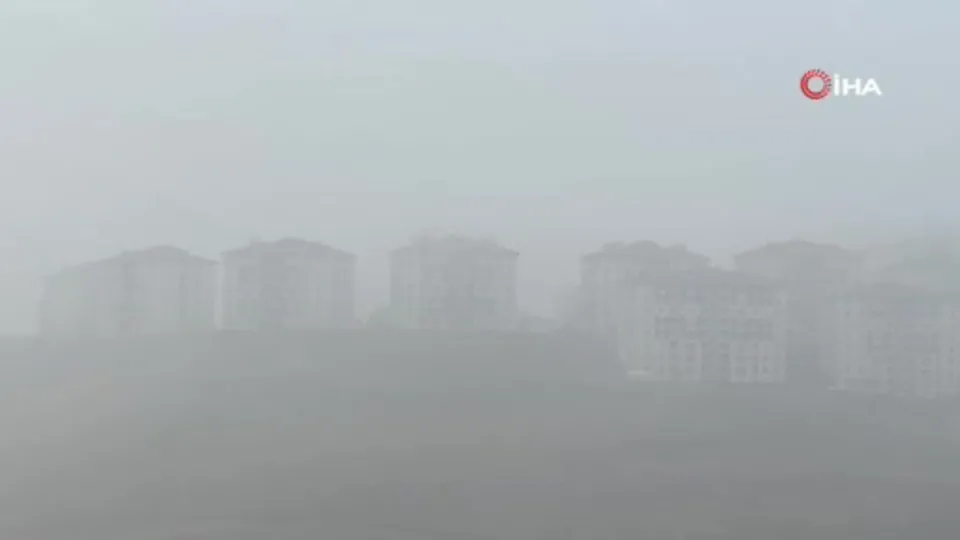 Yüksekova’da yoğun sis