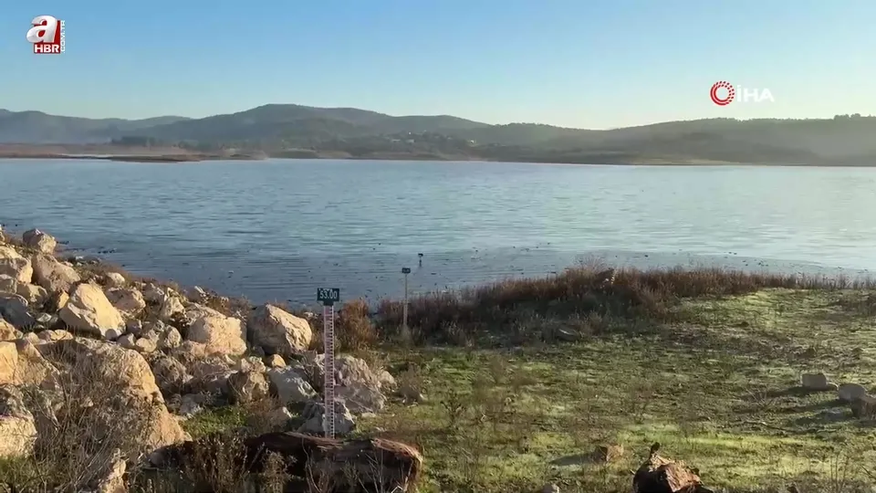 Bodrum’da yağışlar barajları doldurdu