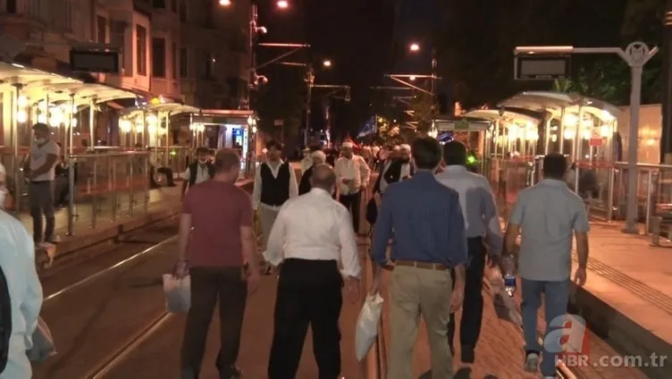 Ayasofya Camii heyecanı sabah kadar uyutmadı! Binlerce kişi toplandı 14