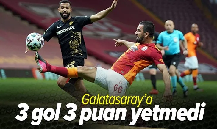 Galatasaray 3-1 Yeni Malatyaspor MAÇ SONUCU ÖZET