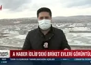 İdlibdeki briket evler görüntülendi