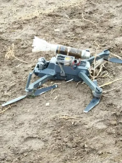 PKK'nın bomba yüklü 'drone'u düşürüldü - 2