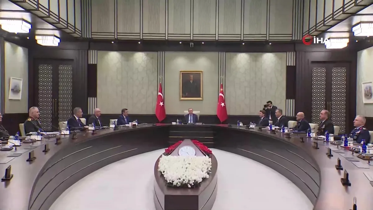 MGK Toplantısı başladı!