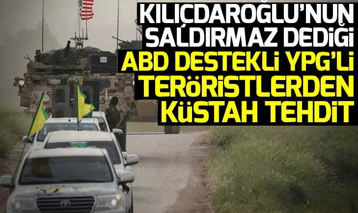 YPGli teröristler sonları geldikçe tehditlere başladı