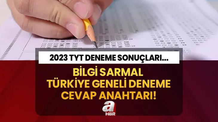 Bilgi Sarmal TYT deneme sonuçları Ekim 2023: Bilgi Sarmal Türkiye Geneli cevap anahtarı yayınlandı mı?
