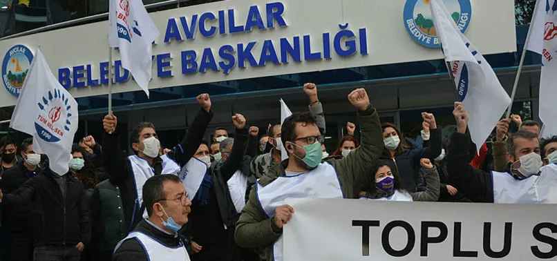Avcılar Belediyesi'nde eylem üçüncü haftasında! Sendikadan belediyeye dava hazırlığı
