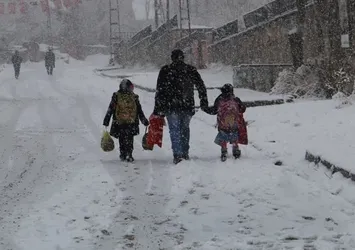 Ordu'da eğitime kar engeli