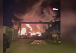 Tuzla'da polyester fabrikasında yangın