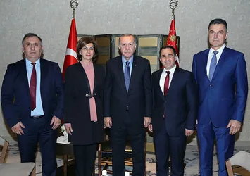 Başkan Erdoğan'dan önemli kabul