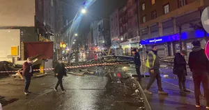 İstanbul’u şiddetli fırtına vurdu!