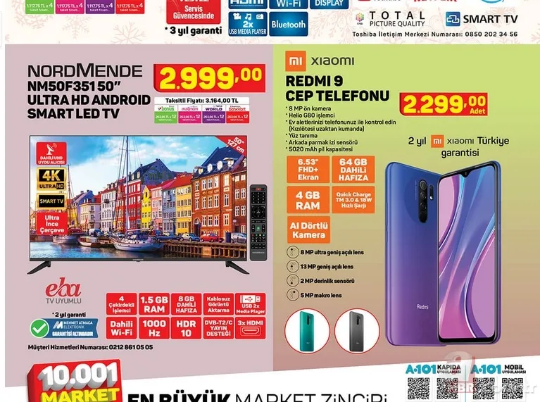 A101'de bu perşembe hangi ürünler indirimli olacak? 11 Şubat 2021 A101 aktüel ürünler kataloğu dolu dolu 3