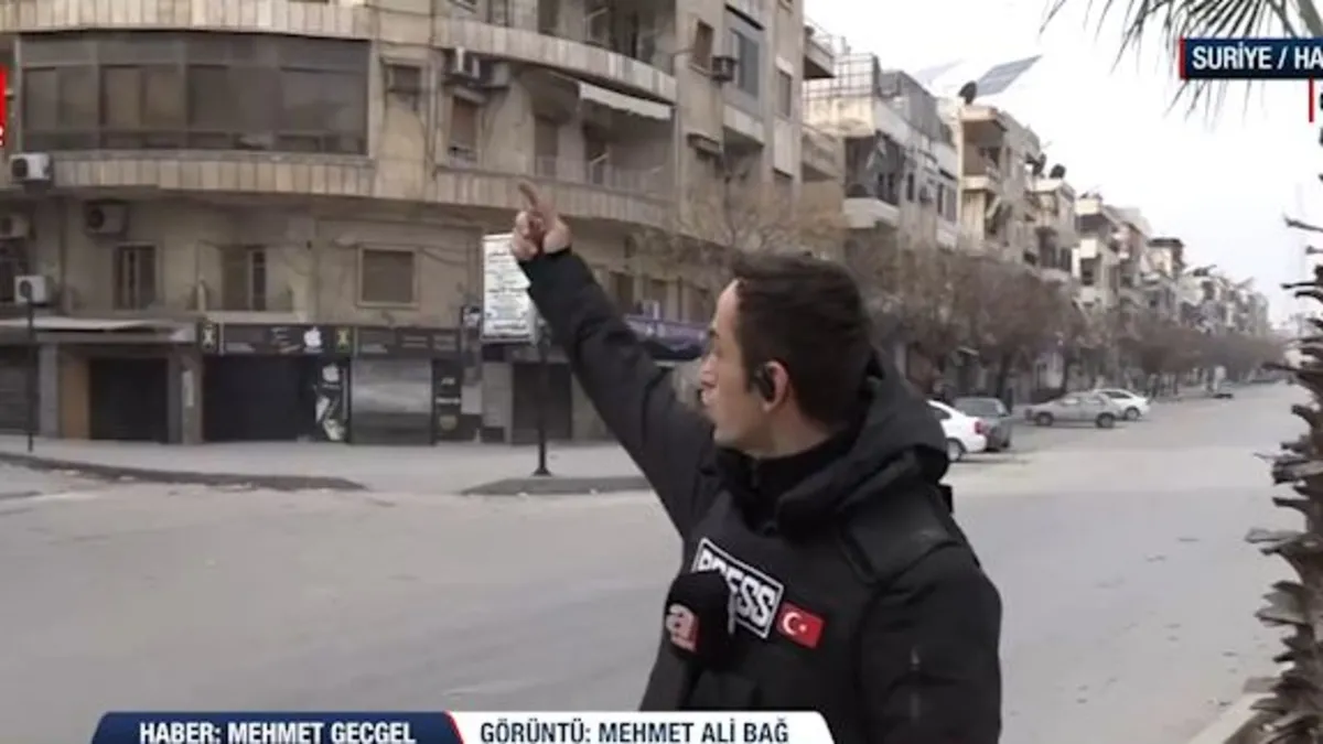 A Haber yayınında "drone" müdahalesi