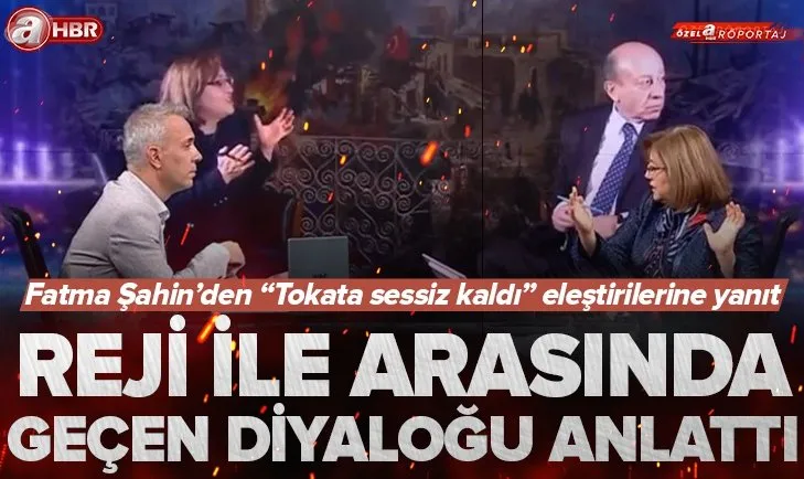 Fatma Şahin Muharrem Sarıkaya’nın basın çalışanına tokat attığı o anları anlattı! Reji ile arasında geçen diyalog...