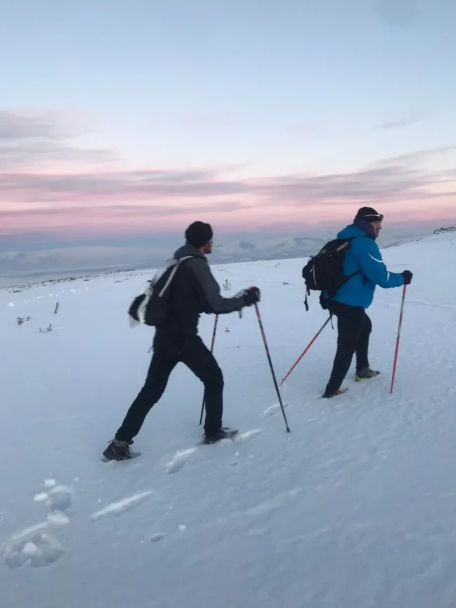 Ardahan'da “Kurt sürüsünü” sporcular böyle görüntüledi - 5