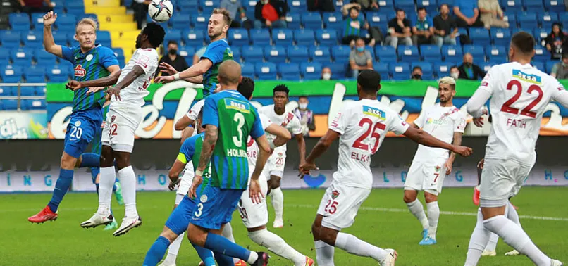 Çaykur Rizespor: 0 - Hatayspor: 2 MAÇ SONUCU