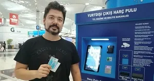 Yurt dışı harç pulu otomattan...