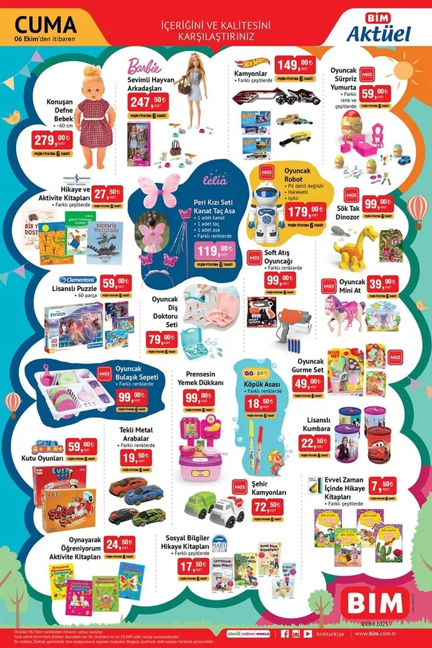 11 Ekim BİM aktüel ürünler kataloğu yayınlandı! BİM’de 59 TL’ye Yoğurt, 39,50 TL’ye un, 20 TL’ye Pilavlık Bulgur, 128 TL’ye tereyağı, 155 TL’ye Tost Peyniri satılıyor