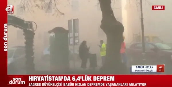 Son dakika: Hırvatistan’da 6.4 büyüklüğünde korkutan deprem!