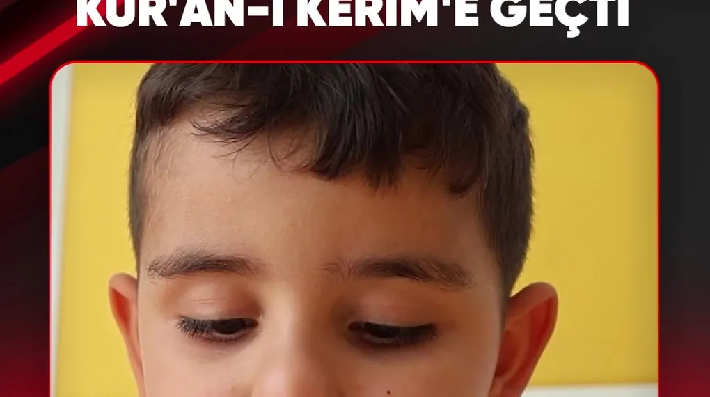MİNİK KEREM 6 AYDA KUR'AN-I KERİM'E GEÇTİ