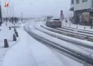 Taksim karla kaplandı