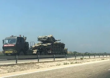 Suriye sınırına askeri sevkiyat