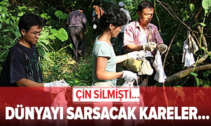 Dünyayı sarsacak o kareler ortaya çıktı! Çin silmişti...