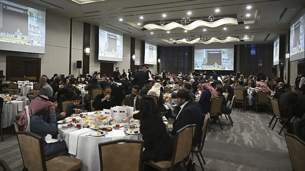 Suudi Arabistan’ın Ankara Büyükelçiliği’nden Başkentte iftar buluşması