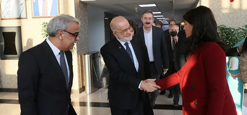 HDP'den Saadet Partisi'ne ziyaret! Temel Karamollaoğlu: Hoşunuza gitmeyecek bir konu var
