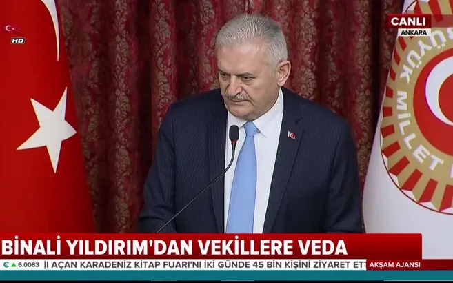 Binali Yıldırım'dan istifa açıklaması!