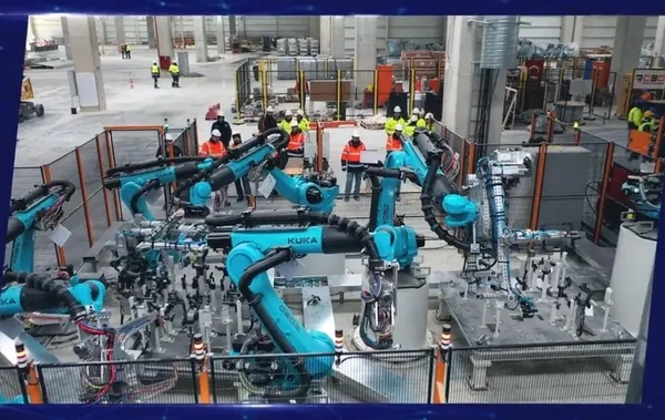Son dakika: Yerli otomobil TOGG'dan yeni paylaşım: 160 robot provalara başladı - 3