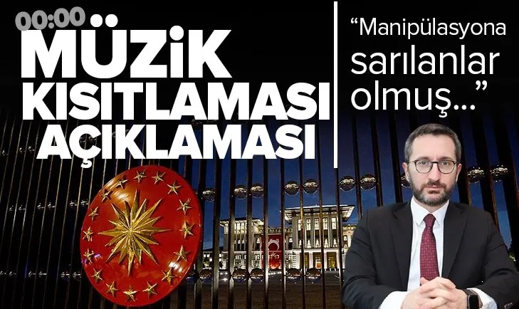 İletişim Başkanı Fahrettin Altun’dan müzikli eğlence mekanlarının çalışma saatleri hakkında flaş açıklama