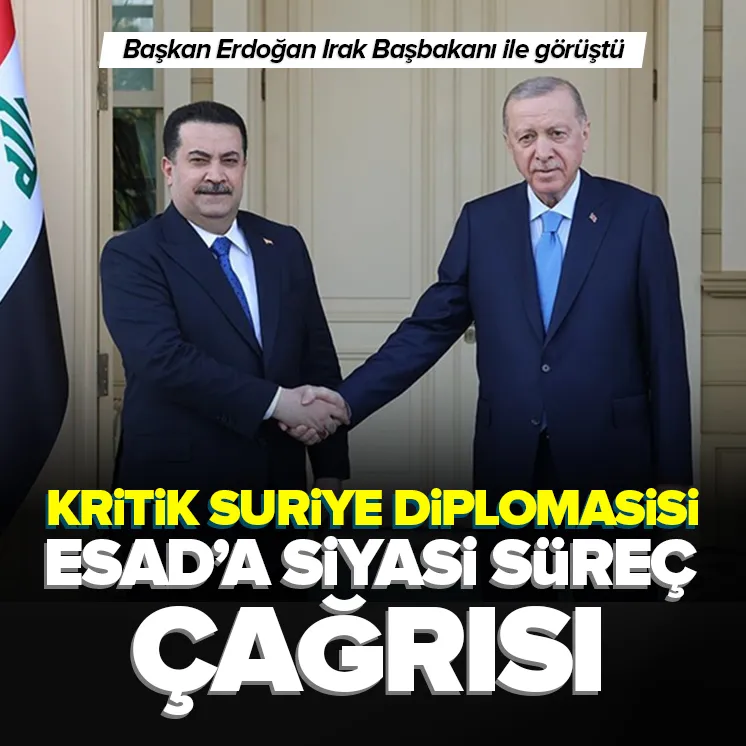 Başkan Erdoğan Irak Başbakanı ile görüştü!