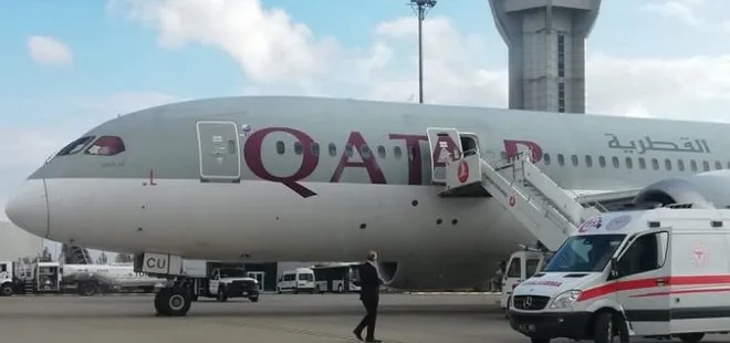 Son dakika: Katar uçağı Şanlıurfa’ya zorunlu iniş yaptı
