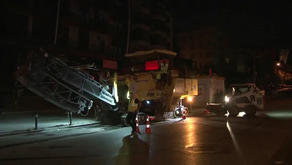 İBB’den halka büyük saygısızlık! Gecenin geç saatlerinde yol çalışması eziyeti