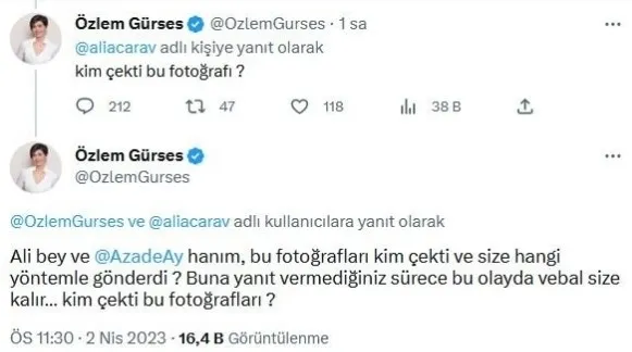 Özlem Gürses seccade skandalında Kemal Kılıçdaroğlu’nu es geçip o isimlere yüklendi! Bu olayda vebal size kalır