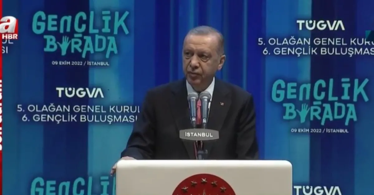 Başkan Recep Tayyip Erdoğan'dan 2023 mesajı